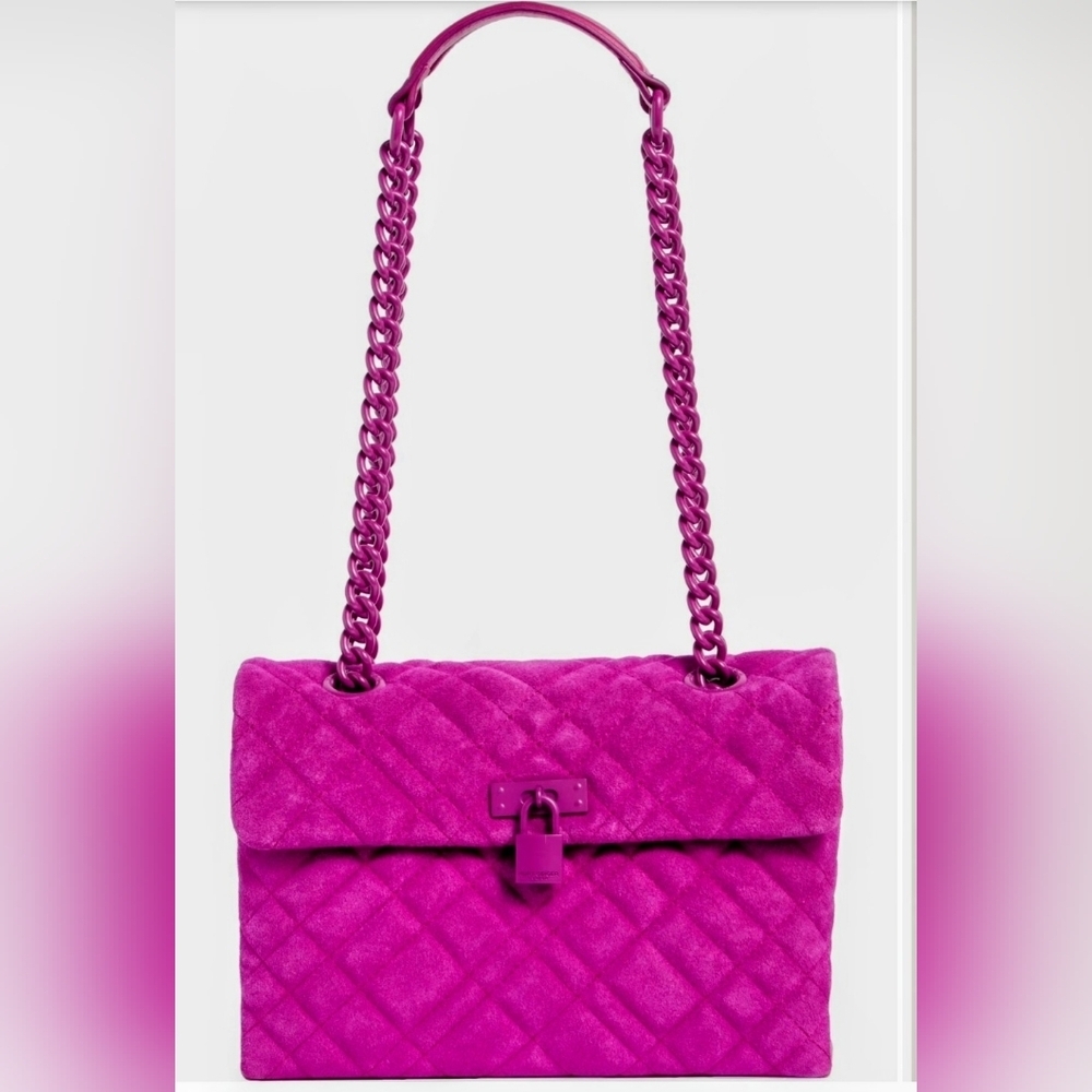 Kurt Geiger London Brixton Lock Shoulder Bag.